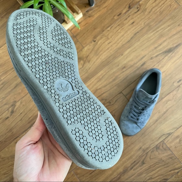 🔹 Adidas Stan Smith blue-grey suede sneaker - Picture 3 of 10